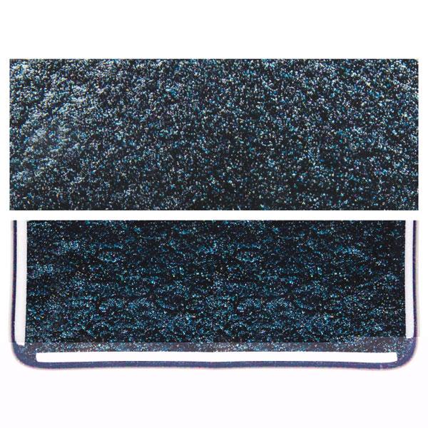 Aventurine Blue Transparent, Double-rolled, 3 mm, Fusible, 43x51 cm (17x20 in.) image 1