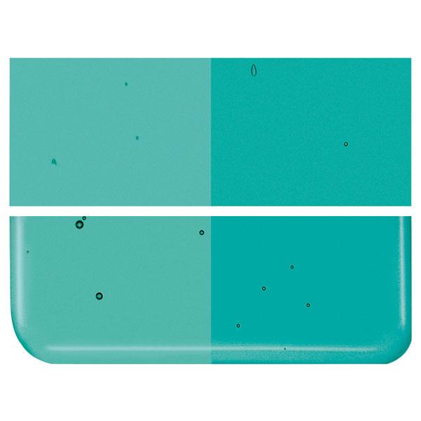 Emerald Green Transparent, Double-rolled, 3 mm, Fusible, 43x51 cm (17x20 in.) image 1