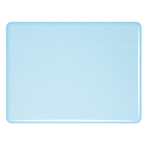 Turquoise Blue Tint Transparent, Double-rolled, 3 mm, Fusible, 43x51 cm (17x20 in.) image 0