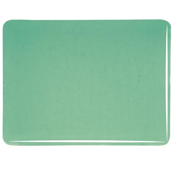Emerald Green Transparent, Double-rolled, 3 mm, Fusible, 43x51 cm (17x20 in.) image 0