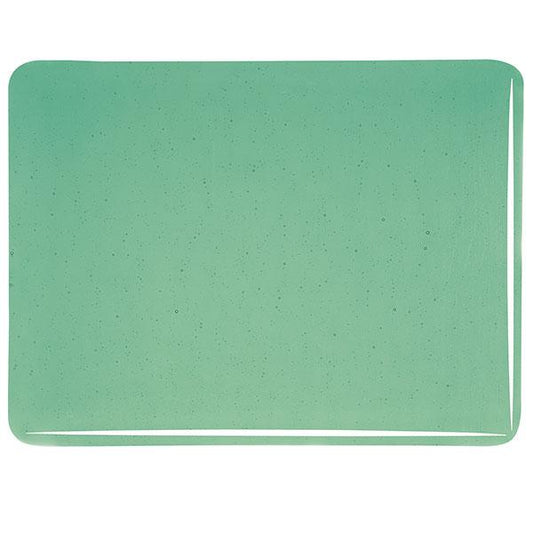 Emerald Green Transparent, Double-rolled, 3 mm, Fusible, 43x51 cm (17x20 in.) image 0