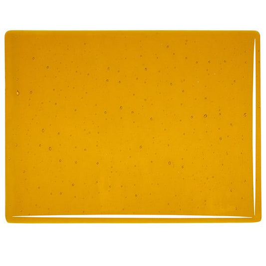 Dark Amber Transparent, Double-rolled, 3 mm, Fusible, 43x51 cm (17x20 in.) image 0
