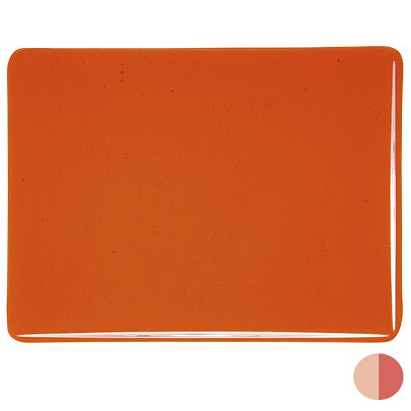 Orange Transparent, Double-rolled, 3 mm, Fusible, 43x51 cm (17x20 in.) image 0