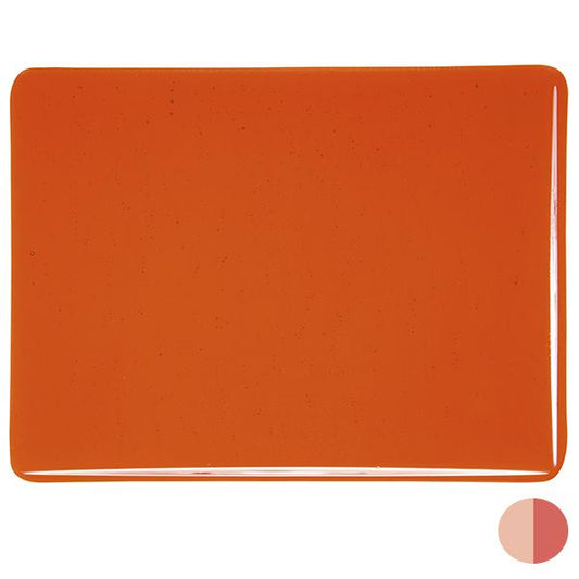 Orange Transparent, Double-rolled, 3 mm, Fusible, 43x51 cm (17x20 in.) image 0