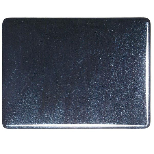 Aventurine Blue Transparent, Double-rolled, 3 mm, Fusible, 43x51 cm (17x20 in.) image 0