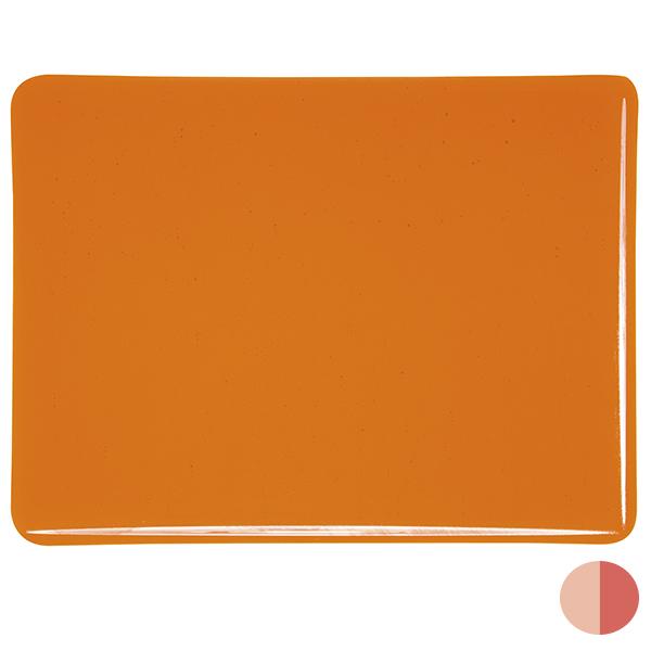 Light Orange Transparent, Double-rolled, 3 mm, Fusible, 43x51 cm (17x20 in.) image 0