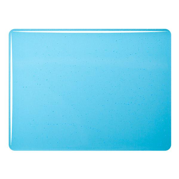 Turquoise Blue Tint Transparent, Double-rolled, 3 mm, Fusible, 43x51 cm (17x20 in.) image 1