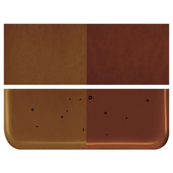 Dark Rose Brown Transparent, Double-rolled, 3 mm, Fusible, 43x51 cm (17x20 in.) image 1