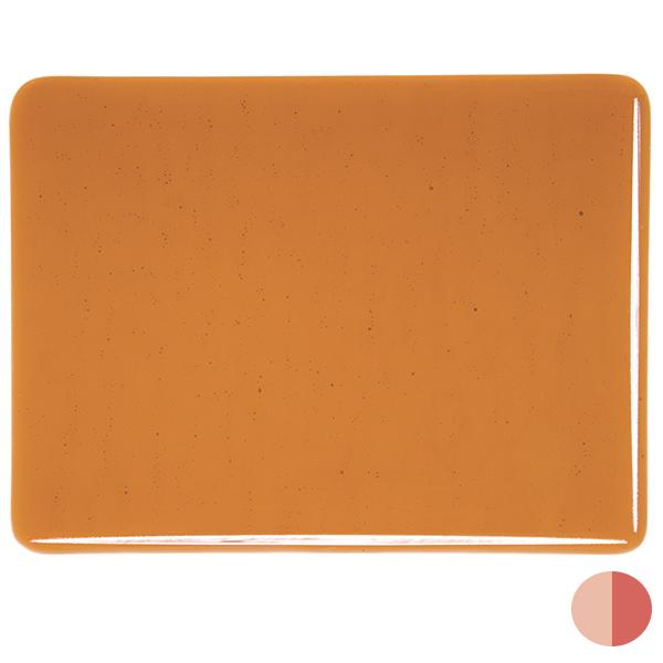 Sunset Coral Transparent, Double-rolled, 3 mm, Fusible, 43x51 cm (17x20 in.) image 0