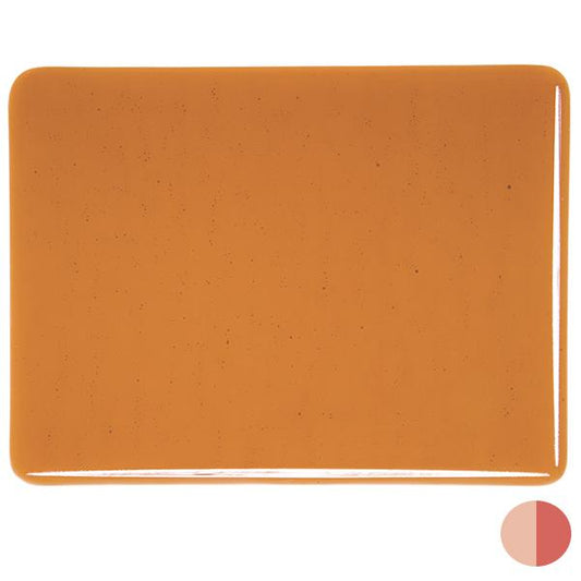 Sunset Coral Transparent, Double-rolled, 3 mm, Fusible, 43x51 cm (17x20 in.) image 0