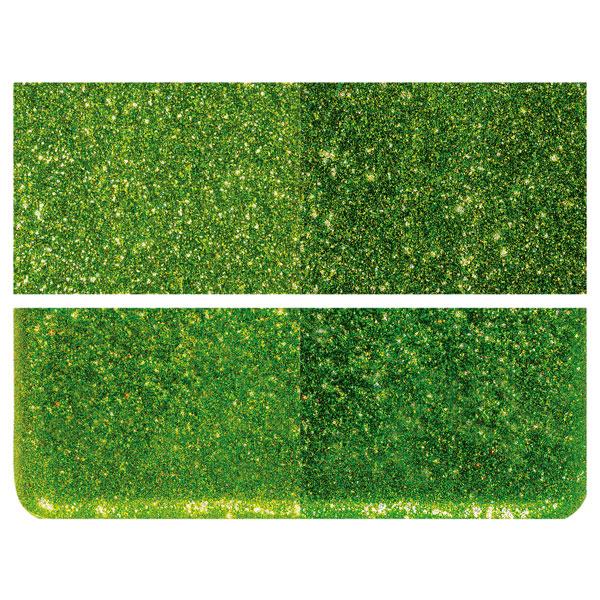 Light Aventurine Green Transparent, Double-rolled, 3 mm, Fusible, 43x51 cm (17x20 in.) image 1