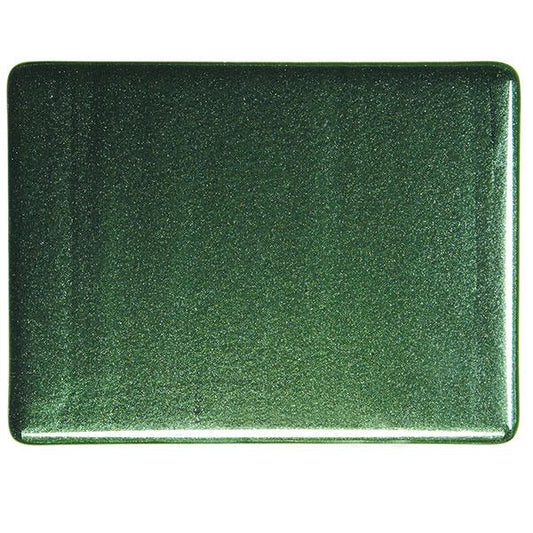 Aventurine Green Transparent, Double-rolled, 3 mm, Fusible, 43x51 cm (17x20 in.) image 0